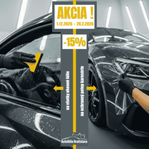 AKCIA na okenné fólie a ochranný polep | Autofólie Bratislava