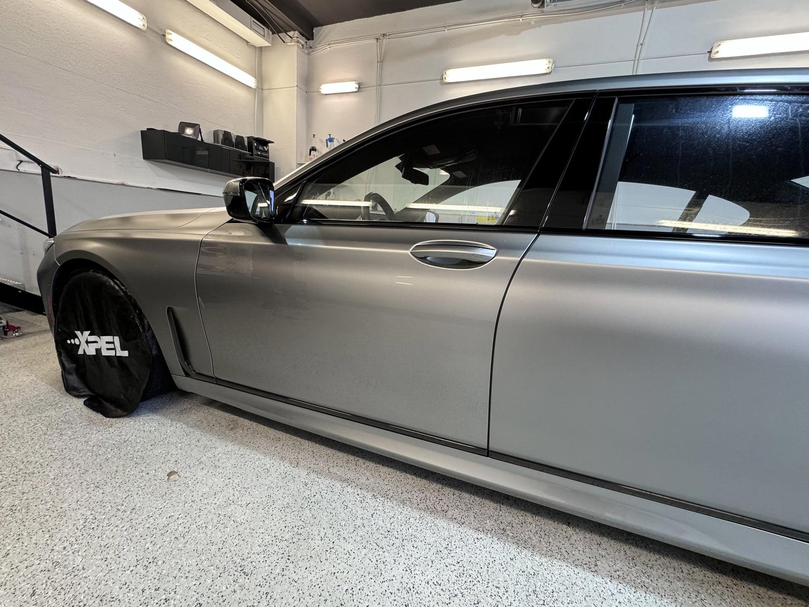 BMW 7 Long - Montáž PPF fólie