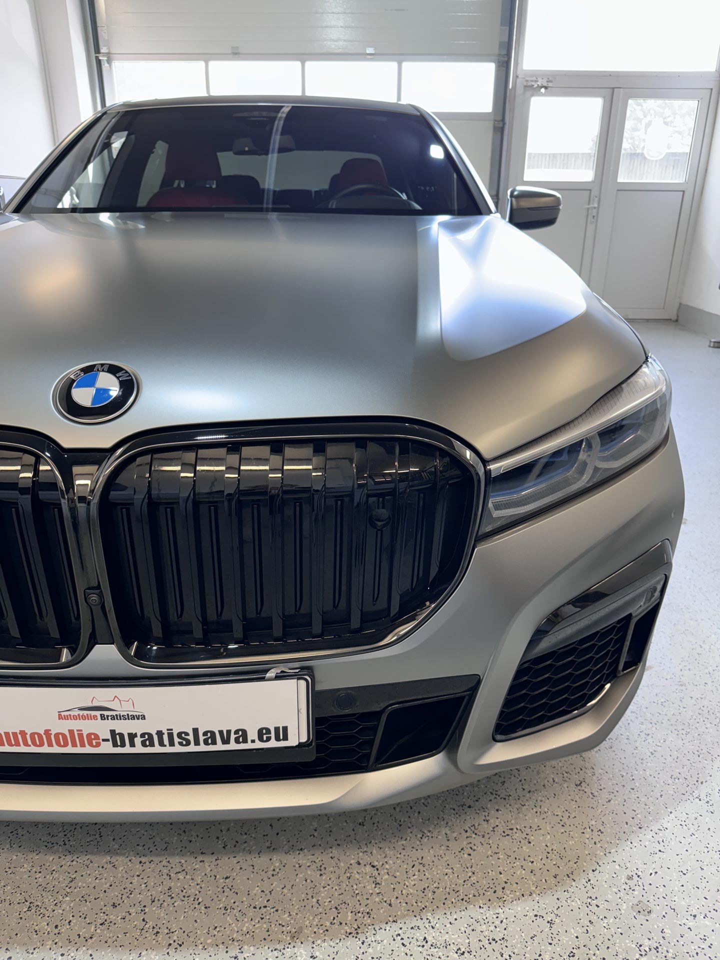 BMW 7 Long - Montáž PPF fólie