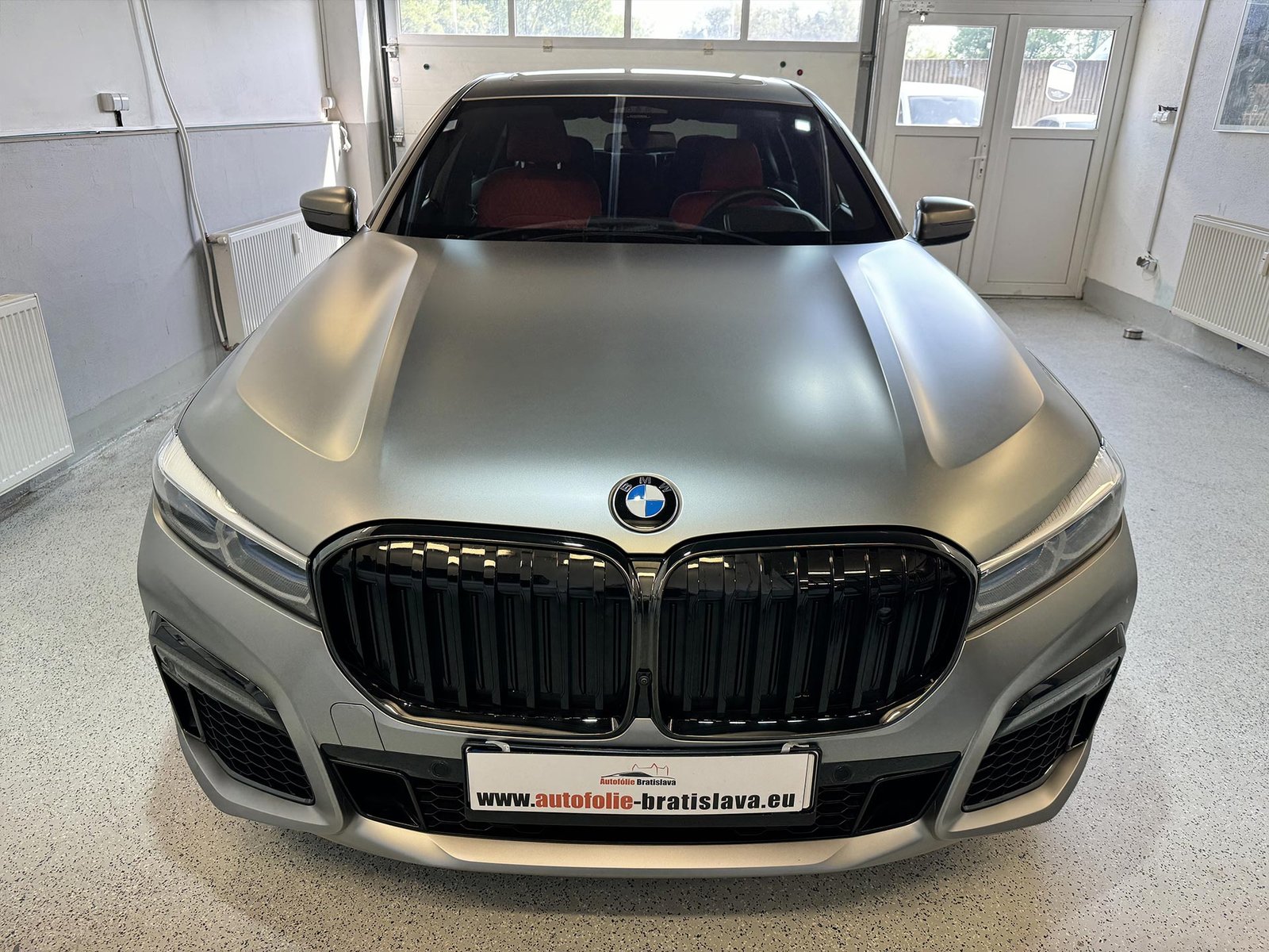 BMW 7 Long - Montáž PPF fólie