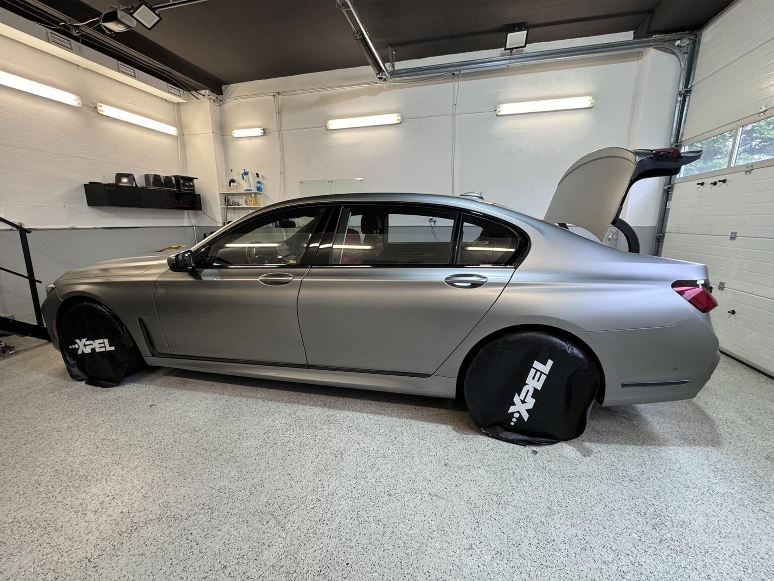 BMW 7 Long - Montáž PPF fólie