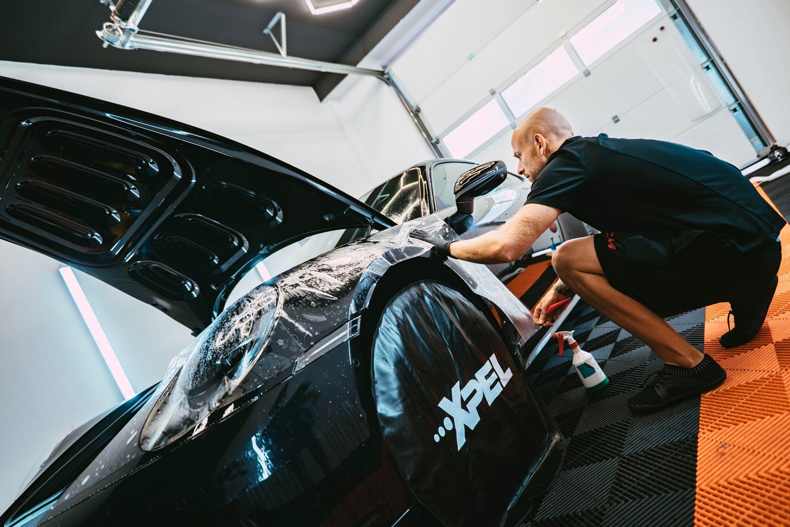 Porsche 911 - Matná ochranná fólia XPEL Stealth
