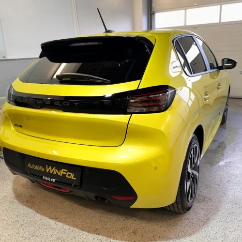 Peugeot 208 - Inštalácia autofólií