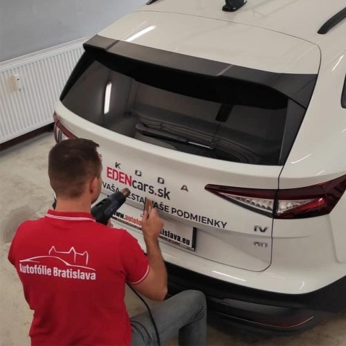 Inštalácia Reklamný polep na autá - Autofólie Bratislava