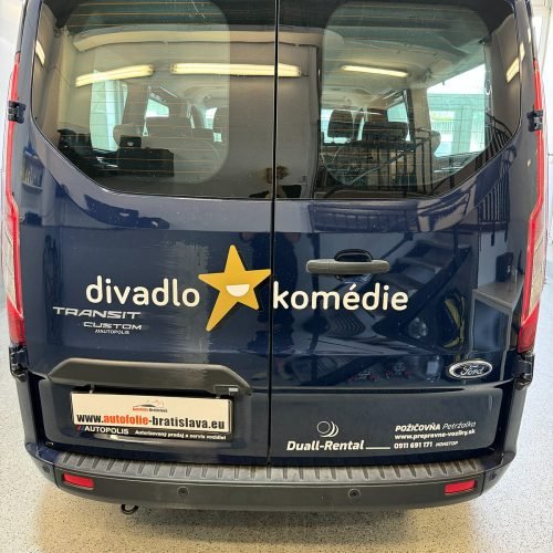 Reklamný polep áut autofólie Bratislava