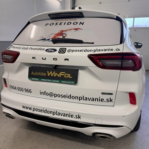Reklamný polep áut autofólie Bratislava