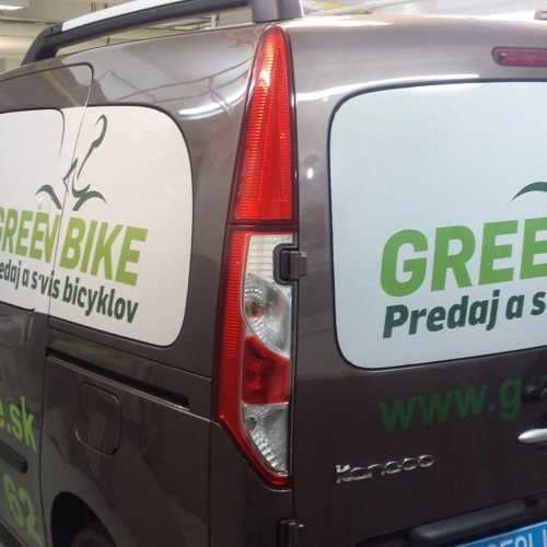 Reklamný polep na autá - Autofólie Bratislava