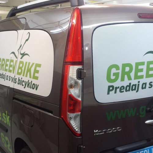 Reklamný polep na autá - Autofólie Bratislava