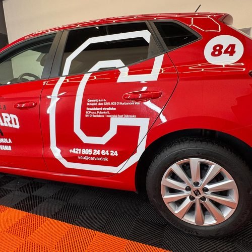 Reklamný polep na autá - Autofólie Bratislava